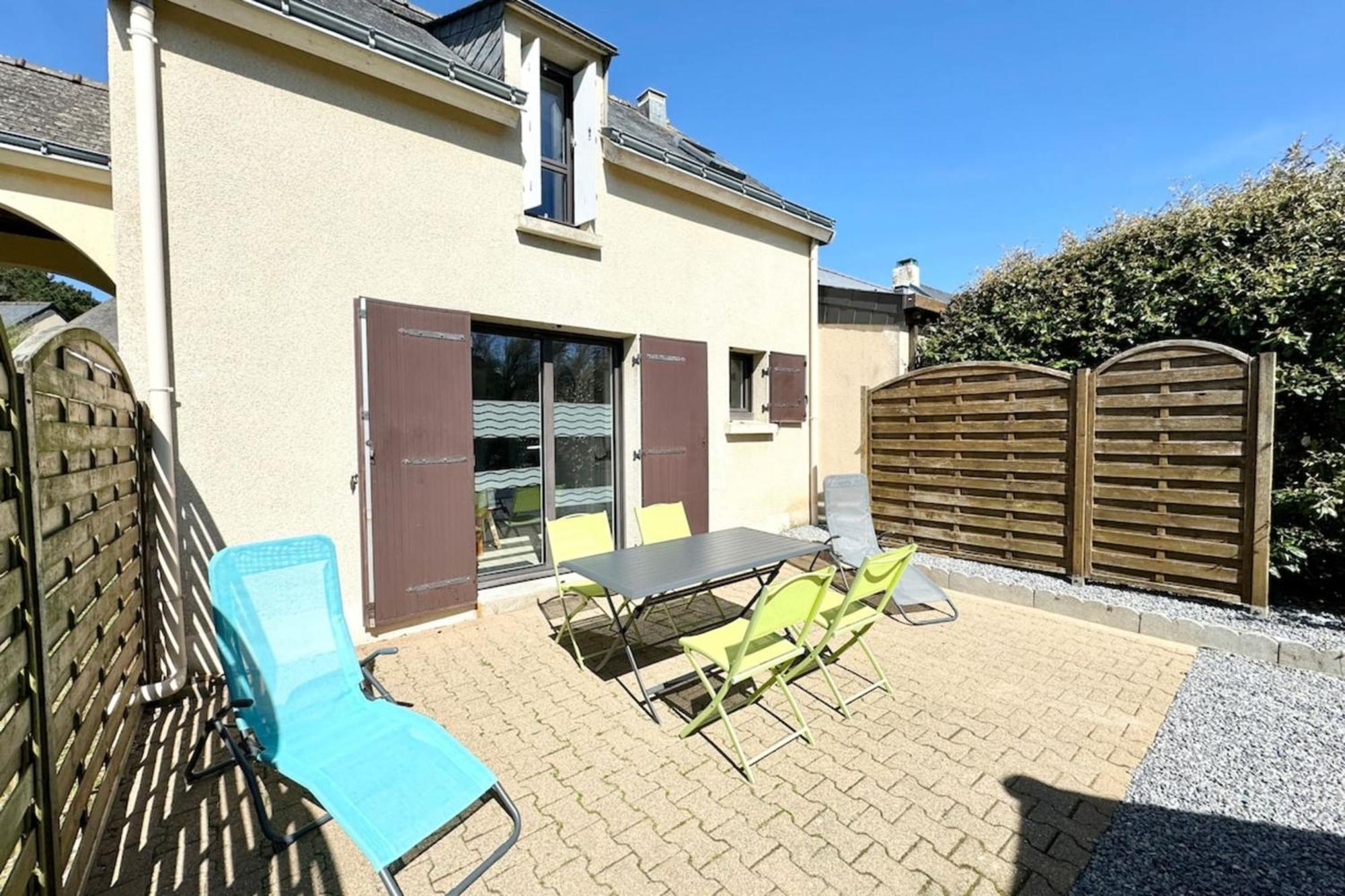 Charmante Maisonnette Terrasse - Proche Plages Guidel Bagian luar foto