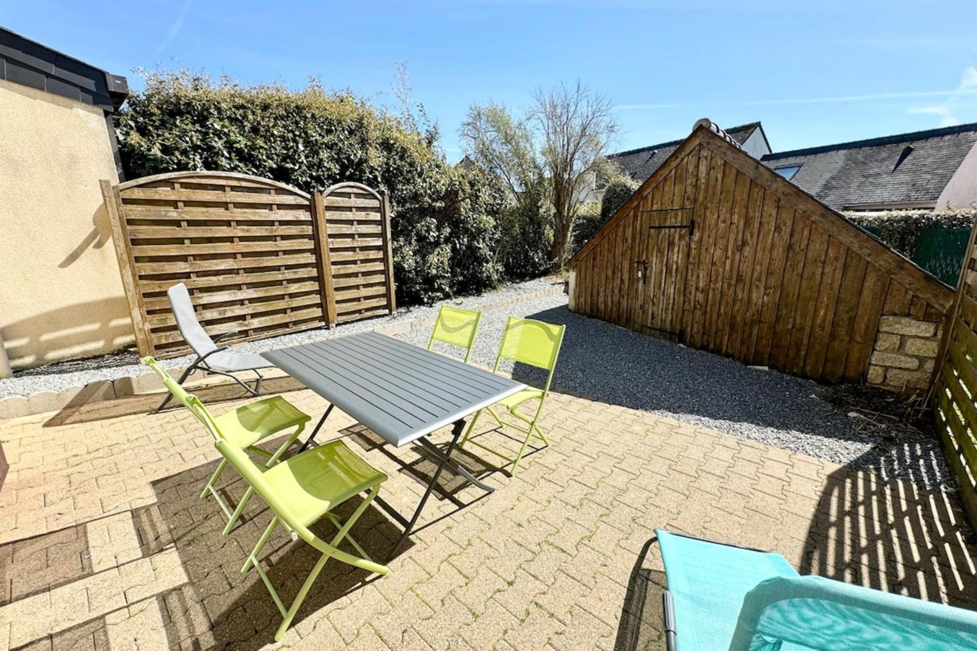 Charmante Maisonnette Terrasse - Proche Plages Guidel Bagian luar foto