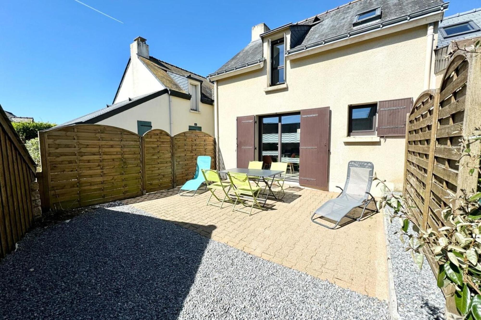 Charmante Maisonnette Terrasse - Proche Plages Guidel Bagian luar foto